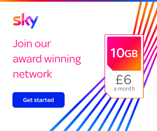 SIM only deal 10GB for £6 a month